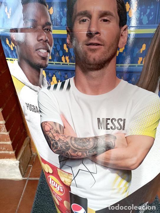 Coleccionismo deportivo: ORIGINAL GRAN PUBLICIDAD LEO MESSI. - Foto 2