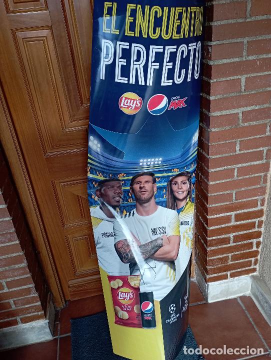 Coleccionismo deportivo: ORIGINAL GRAN PUBLICIDAD LEO MESSI. - Foto 3