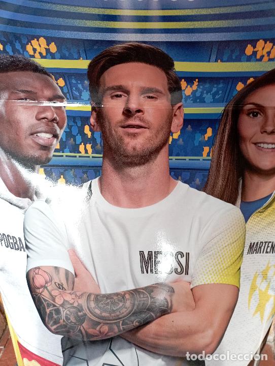 Coleccionismo deportivo: ORIGINAL GRAN PUBLICIDAD LEO MESSI. - Foto 4