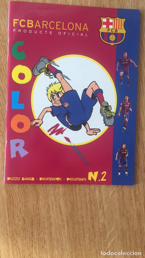 Collectionnisme sportif: FCB PRODUCTE OFICIAL - BARCELONA - PASATIEMPOS N.2 - COLOR N 2 -PUZZLE GAMES - IMAGINEGIFT