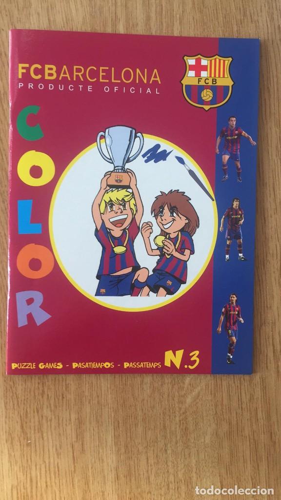Collectionnisme sportif: FCB PRODUCTE OFICIAL - BARCELONA - PASATIEMPOS N.3 - COLOR N 3 -PUZZLE GAMES - IMAGINEGIFT