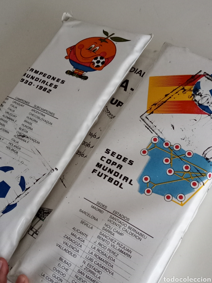 almohadilla de fútbol mundial 1982 españa 82- s - Compra venta en