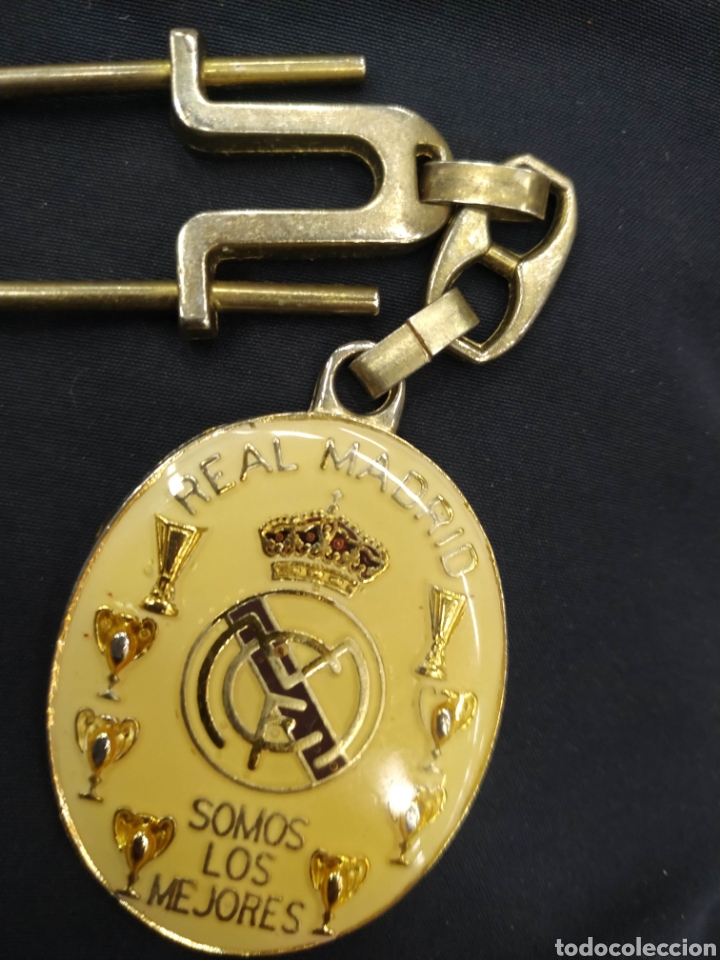 Sammelleidenschaft Sport: Keychain llavero Real Madrid con copas europeas