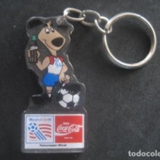 Coleccionismo deportivo: LLAVERO FUTBOL MUNDIAL USA 94. COCA-COLA