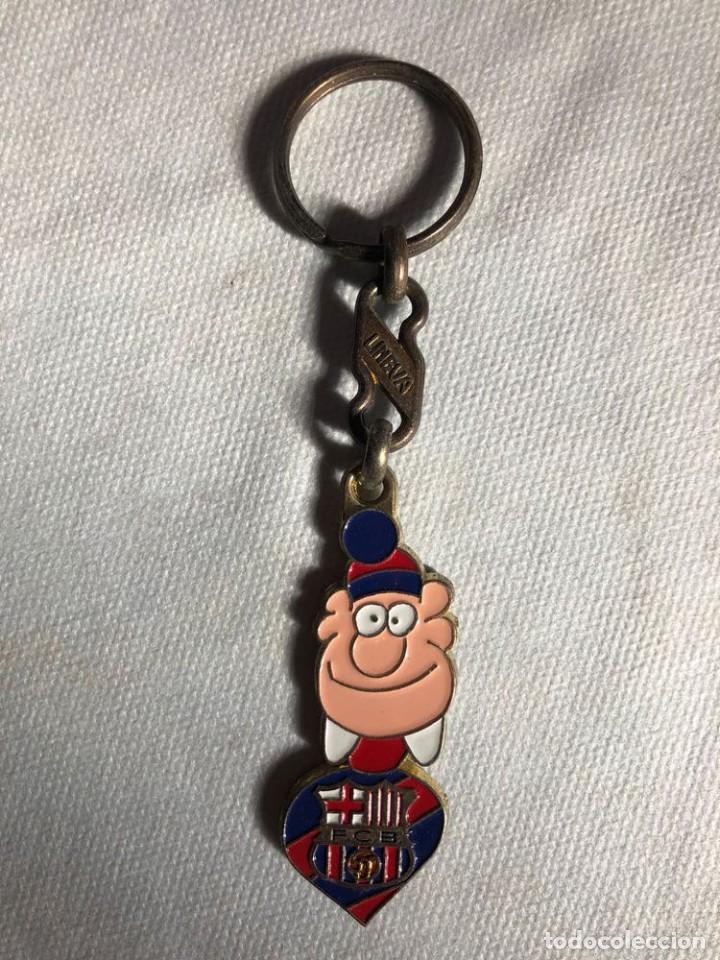 Collezionismo sportivo: LLAVERO FCB JORDI CULE LINEVA - FC BARCELONA