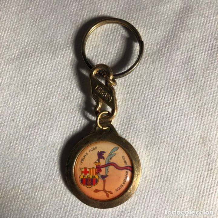 Coleccionismo deportivo: LLAVERO - LINEVA 1995 WARNER BROS FCB - FC BARCELONA