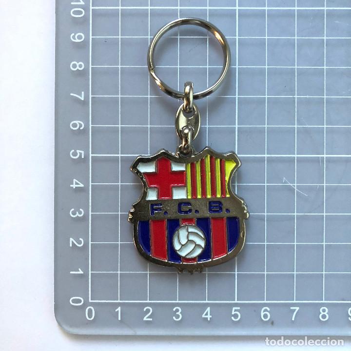 Coleccionismo deportivo: LLAVERO COLECCI&Oacute;N LIGA F&Uacute;TBOL FOOTBALL LEAGUE ESCUDO FUTBOL CLUB BARCELONA BARCA