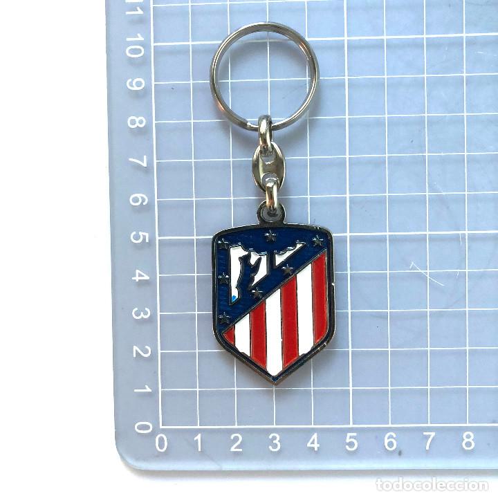 Coleccionismo deportivo: LLAVERO COLECCI&Oacute;N LIGA F&Uacute;TBOL FOOTBALL LEAGUE ATL&Eacute;TICO DE MADRID ESCUDO