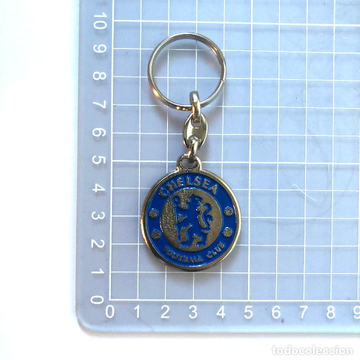 Collectionnisme sportif: LLAVERO COLECCI&Oacute;N LIGA F&Uacute;TBOL FOOTBALL LEAGUE ESCUDO CHELSEA