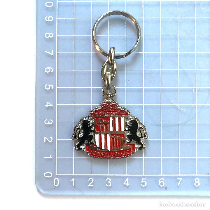 Coleccionismo deportivo: LLAVERO COLECCI&Oacute;N LIGA F&Uacute;TBOL FOOTBALL LEAGUE ESCUDO SUNDERLAND ASSOCIATION FOOTBALL CLUB