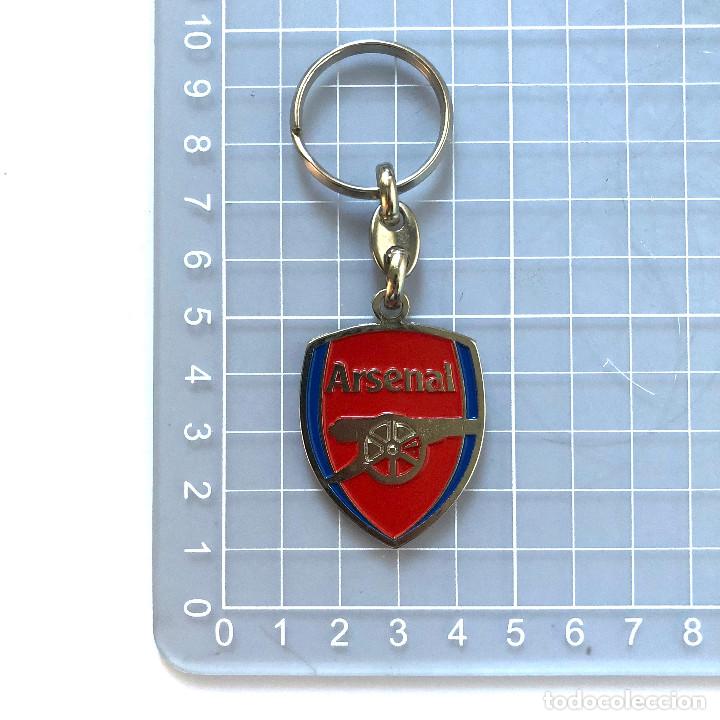 Collectionnisme sportif: LLAVERO COLECCI&Oacute;N LIGA F&Uacute;TBOL FOOTBALL LEAGUE ESCUDO ARSENAL
