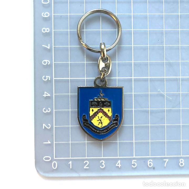 Sammelleidenschaft Sport: LLAVERO COLECCI&Oacute;N LIGA F&Uacute;TUBOL FOOTBALL LEAGUE ESCUDO BURNLEY