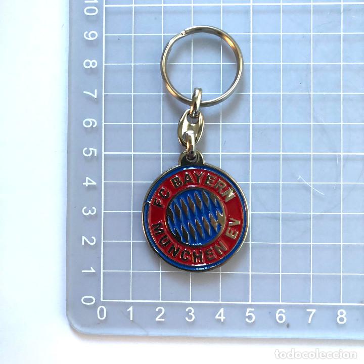 Collectionnisme sportif: LLAVERO COLECCI&Oacute;N LIGA DE F&Uacute;TBOL FOOTBALL LEAGUE ESCUDO BAYERN DE MUNICH MUNCHEN EV