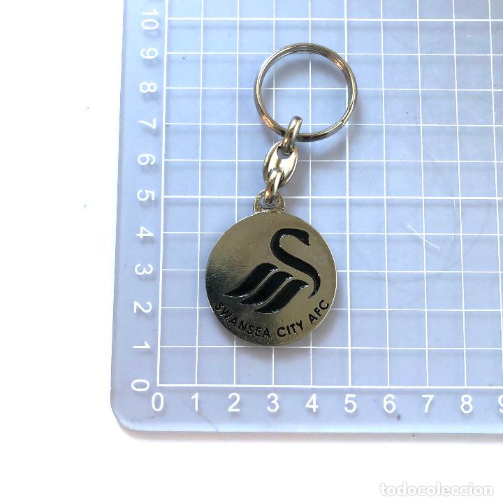 Coleccionismo deportivo: LLAVERO COLECCION LIGA FUTBOL FOOTBALL LEAGUE ESCUDO SWANSEA CITY AFC A.F.C.
