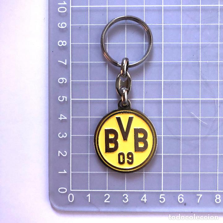 Collectionnisme sportif: LLAVERO COLECCI&Oacute;N LIGA F&Uacute;TBOL FOOTBALL LEAGUE ESCUDO BORUSSIA DORTMUND
