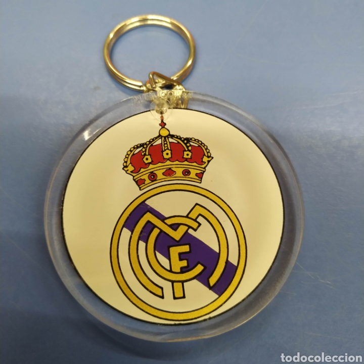 Coleccionismo deportivo: Llavero keychain Real Madrid - Foto 1