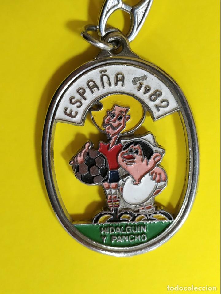Coleccionismo deportivo: Llavero mundial 82 copa del mundo Espa&ntilde;a 1982 Hidalguin y Pancho