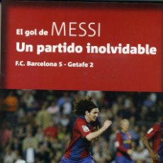 Coleccionismo deportivo: FC BARCELONA - EL GOL DE MESSI. Lote 327248053