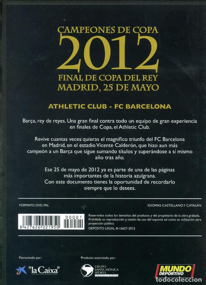 Coleccionismo deportivo: FC BARCELONA - FINAL COPA DEL REY 2012 - Foto 2