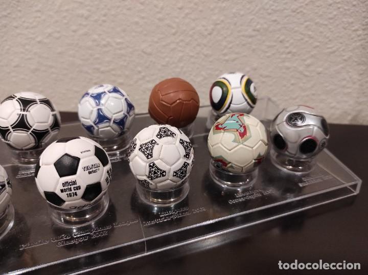 Colección 11 mini balones adidas de los mundial - Vendido en Venta Directa  - 327760188