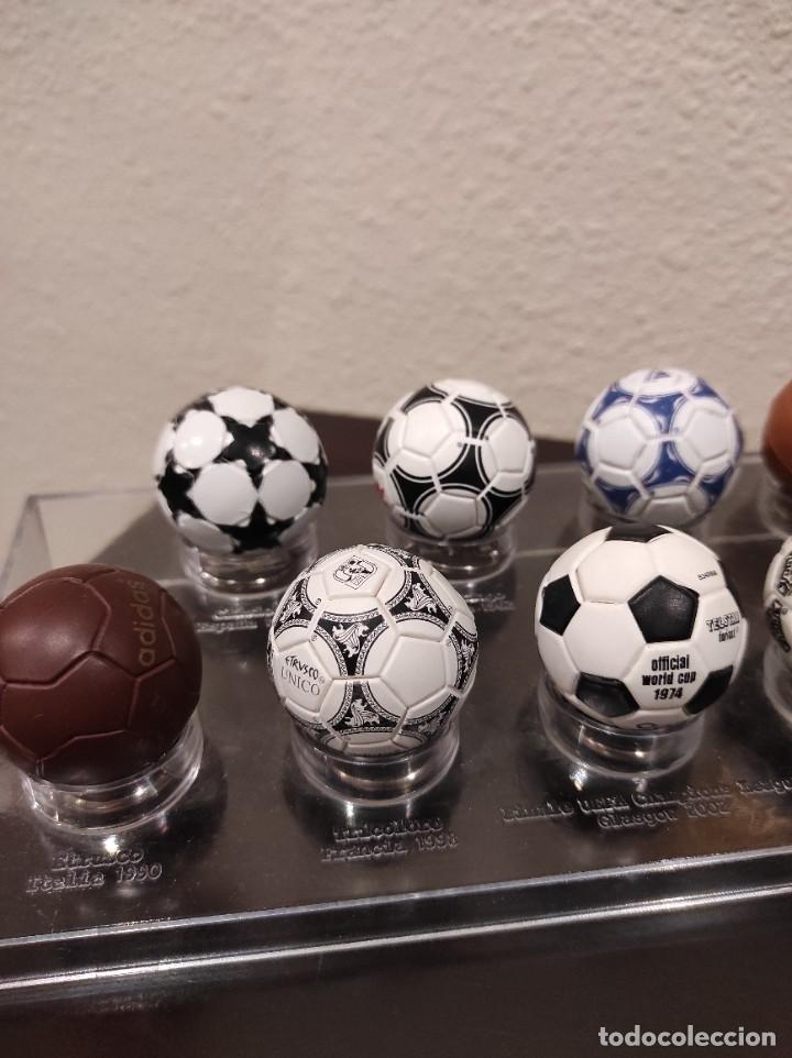 Colección 11 mini balones adidas de los mundial - Vendido en Venta Directa  - 327760188