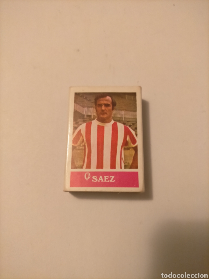 Collezionismo sportivo: Caja de Cerillas SAEZ ATLETICO DE BILBAO a&ntilde;os 70 ATHLETIC CLUB San Mames