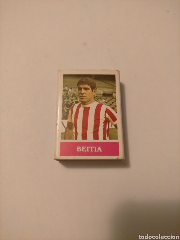Collezionismo sportivo: Caja de Cerillas BEITIA ATLETICO DE BILBAO a&ntilde;os 70 ATHLETIC CLUB San Mames