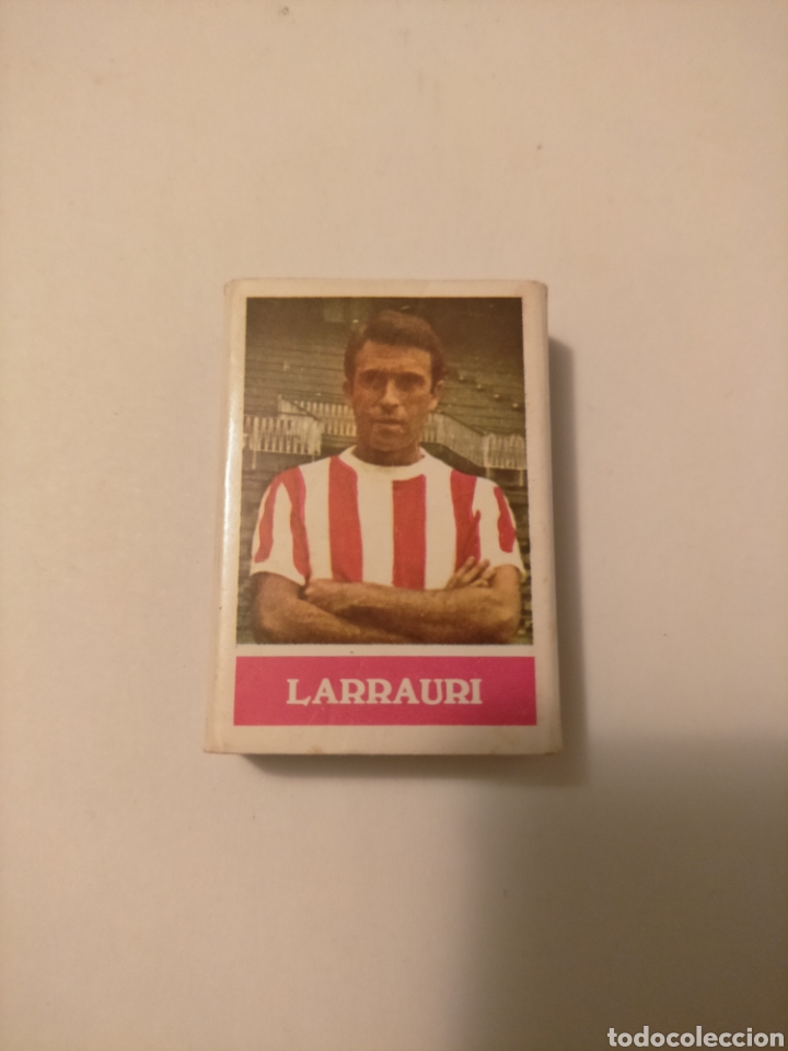 Collezionismo sportivo: Caja de Cerillas LARRAURI ATLETICO DE BILBAO a&ntilde;os 70 ATHLETIC CLUB San Mames