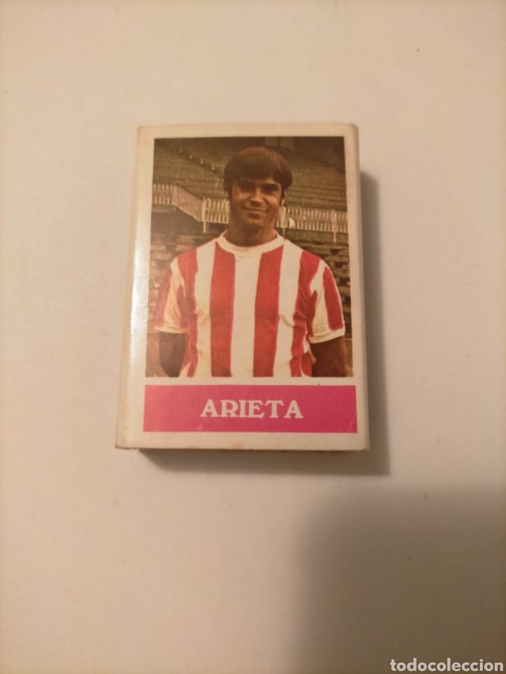 Sammelleidenschaft Sport: Caja de Cerillas ARIETA ATLETICO DE BILBAO a&ntilde;os 70 ATHLETIC CLUB San Mames