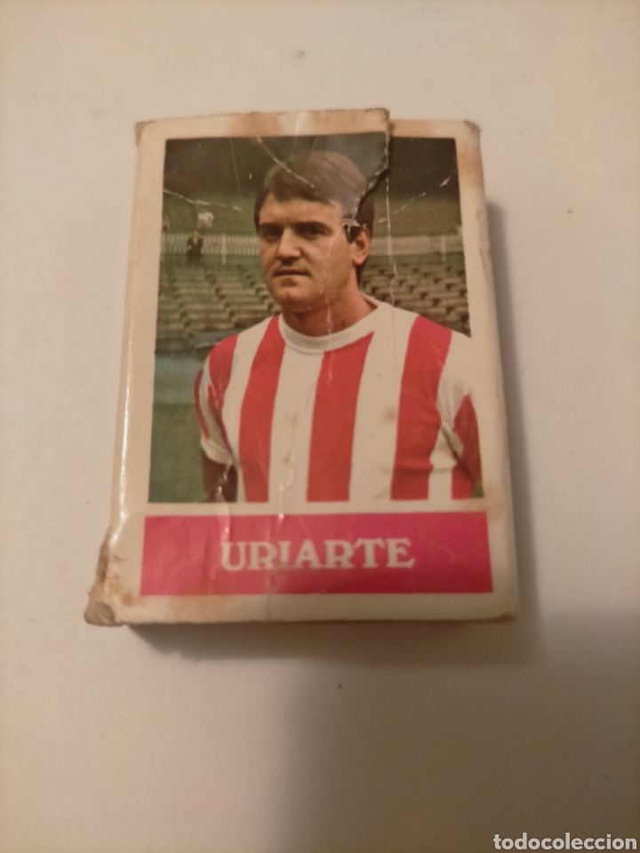 Coleccionismo deportivo: Caja de Cerillas URIARTE ATLETICO DE BILBAO a&ntilde;os 70 ATHLETIC CLUB San Mames
