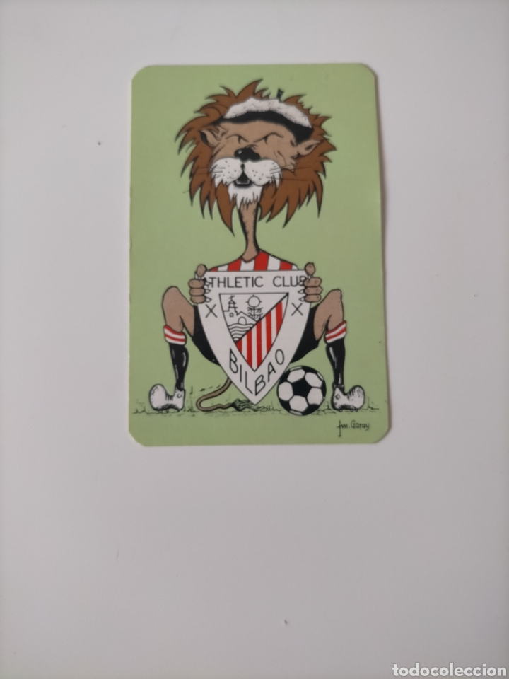Coleccionismo deportivo: Tarjeta caja de ahorros municipal de Bilbao HIMNO DEL ATHLETIC CLUB