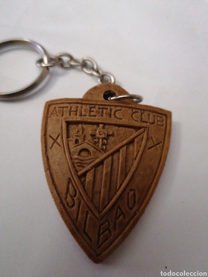 Sammelleidenschaft Sport: Llavero keychain Athletic Club de Bilbao equipo de