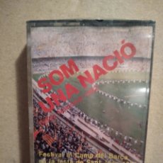Coleccionismo deportivo: CINTA-CASETE-PRECINTADA-FC.BARCELONA-BARÇA-SOM UNA NACIO-DIADA NACIONAL 1982-