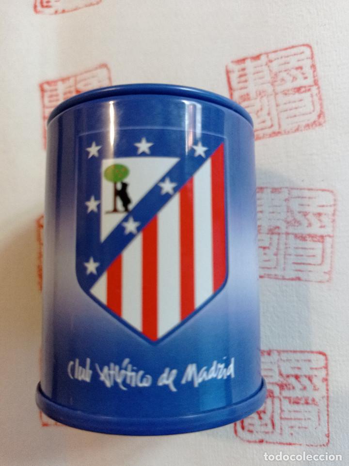 Coleccionismo deportivo: Sacapuntas Atl&eacute;tico Madrid Oficial a&ntilde;o 2003