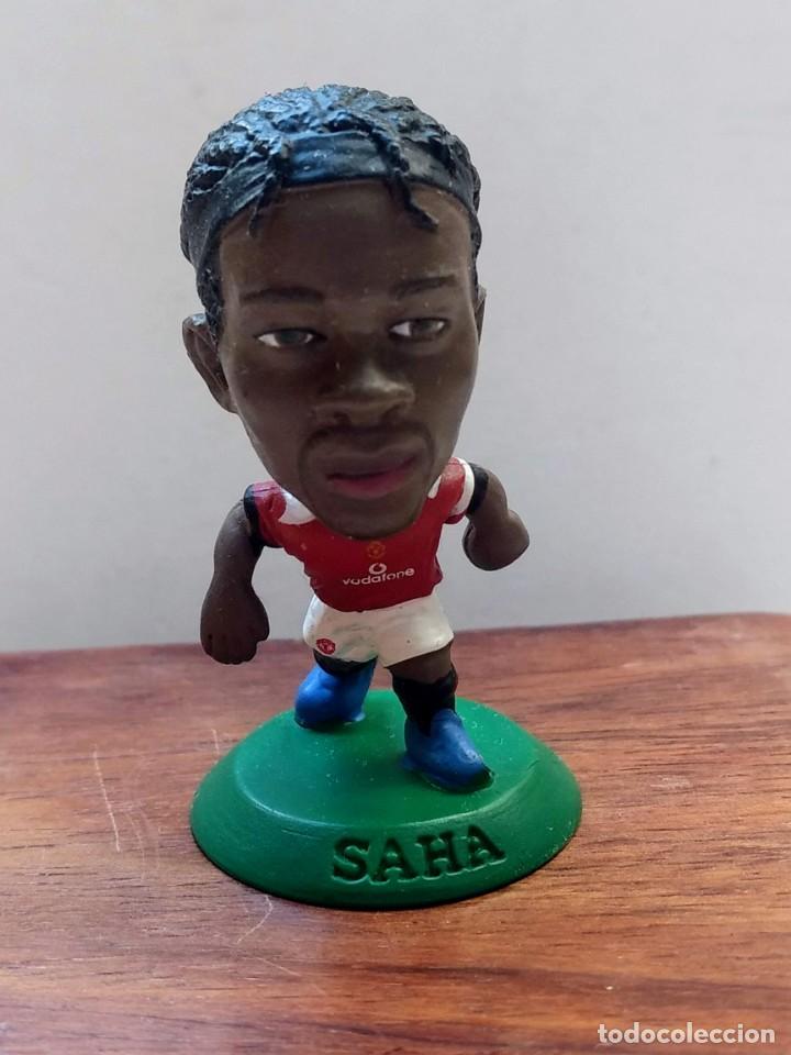 Coleccionismo deportivo: MU&Ntilde;ECO FIGURA LOUIS SAHA MANCHESTER UNITED - CORINTHIAN 2006 N&ordm; MC7498