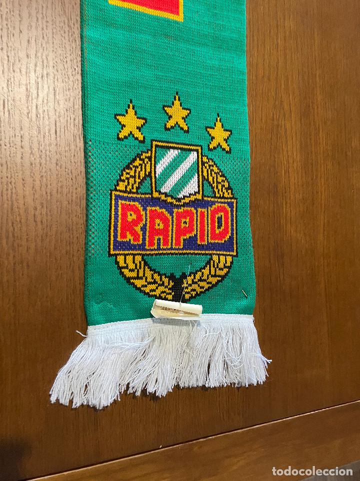 Coleccionismo deportivo: BUFANDA FUTBOL RAPID DE VIENA - Foto 7