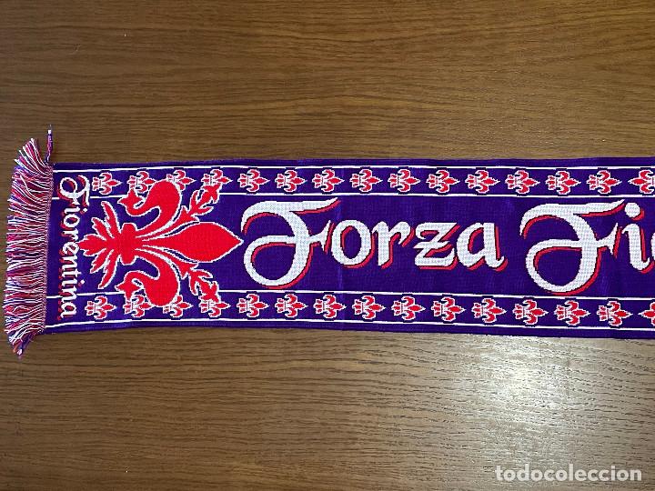 Coleccionismo deportivo: BUFANDA FUTBOL FIORENTINA - Foto 2