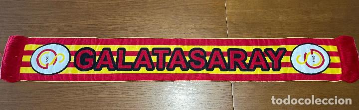 Coleccionismo deportivo: BUFANDA FUTBOL GALATASARAY