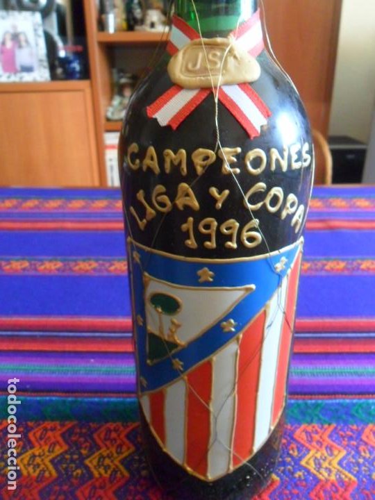 botella de vino , real madrid campeones de liga - Compra venta en  todocoleccion