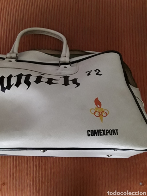 Coleccionismo deportivo: Bolsa de mano Olimpiadas Munich 72 - Foto 5