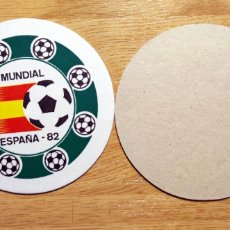 Coleccionismo deportivo: POSAVASOS MUNDIAL FUTBOL 82 ESPAÑA 1982 FIFA WORLD CUP CARTON NUEVO SIN USO DIFICIL