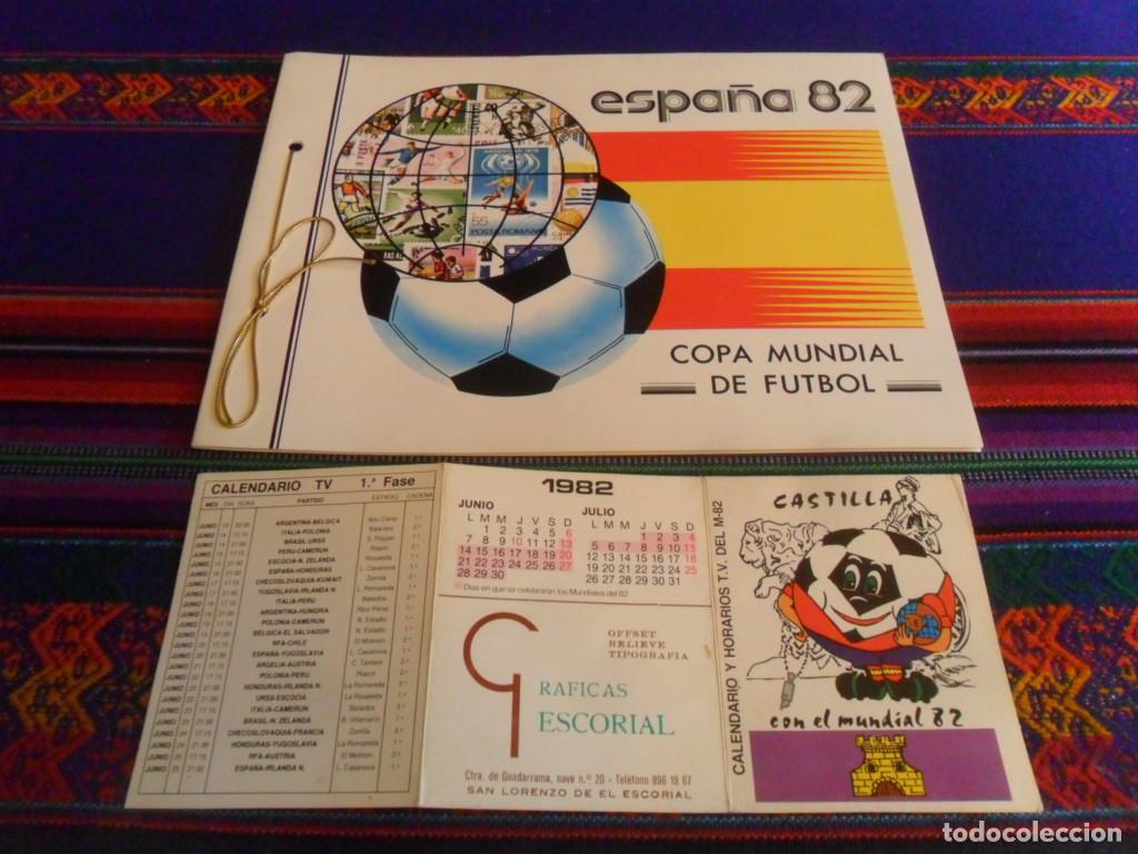 Sammelleidenschaft Sport: SELLOS ESPA&Ntilde;A 82 COPA MUNDIAL DE F&Uacute;TBOL PROPAGANDA FILAT&Eacute;LICA EJEMPLAR GRATUITO. CON REGALO. RARO.
