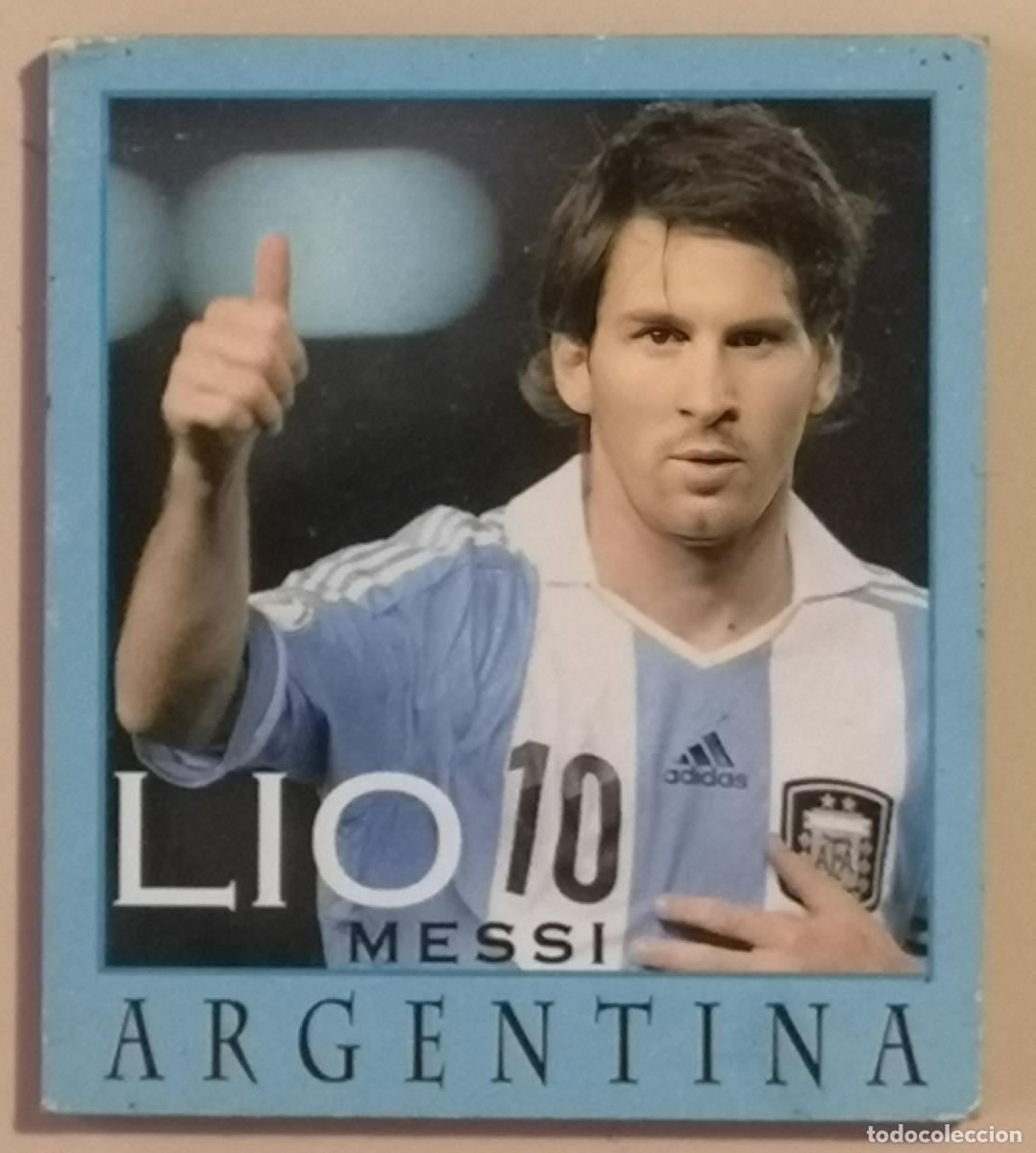 Sammelleidenschaft Sport: IMAN NEVERA MAGNET - ARGENTINA SELECCION - LIO LEO LIONEL MESSI