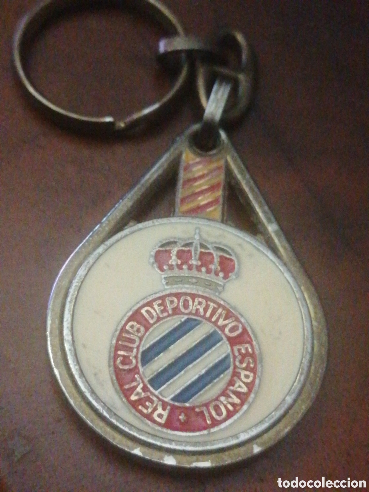 Sammelleidenschaft Sport: Llavero RC D Espa&ntilde;ol Espanyol