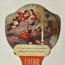 Coleccionismo deportivo: ANTIGUO PAI PAI FUTBOL - MERCERIA, PERFUMERIA EL TREBOL - CASTELLDEFELS