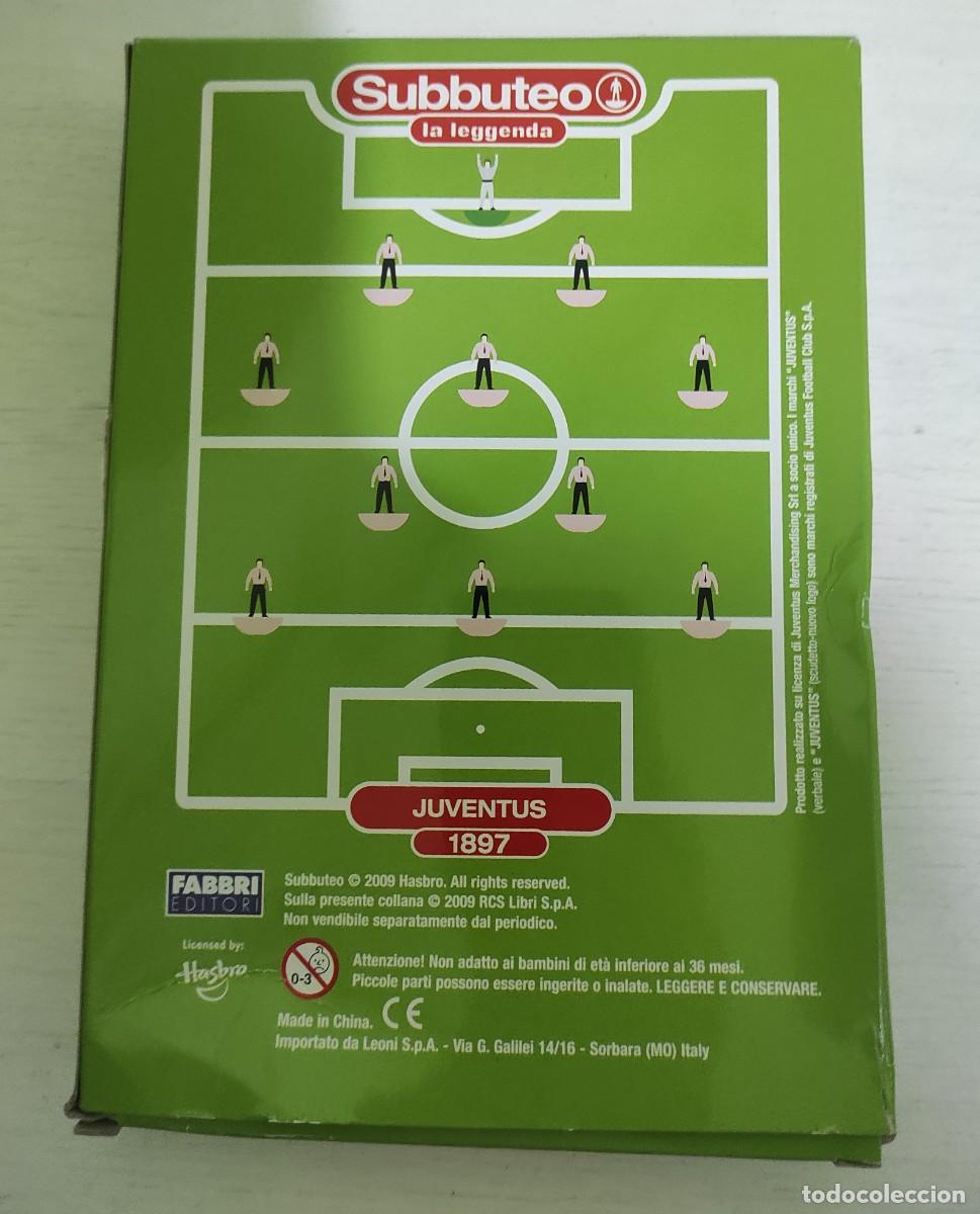 Subbuteo La Leggenda – 3 Ballons Juventus – Fabbri / Hasbro – Comme Neuf