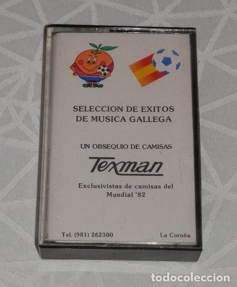 Coleccionismo deportivo: CASETE-SELECCION DE EXITOS DE MUSICA GALLEGA MUNDIAL 82/1982