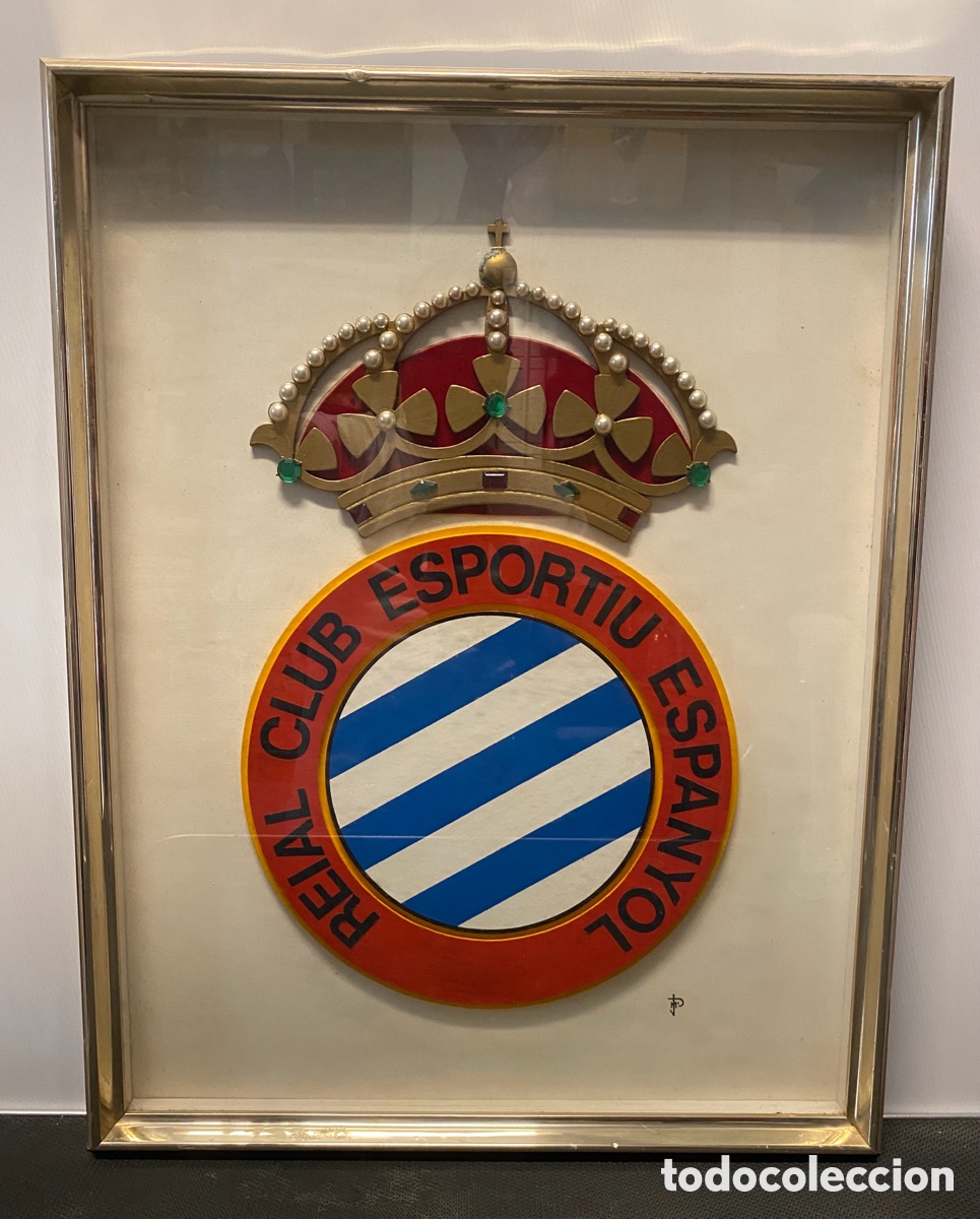 rcd espanyol/ español escudo segunda 2a divisió - Compra venta en  todocoleccion