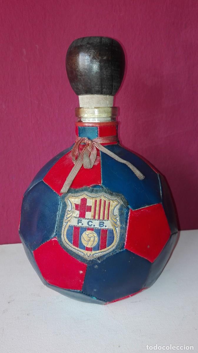 Sammelleidenschaft Sport: BOTELLA BALON F.C. BARCELONA