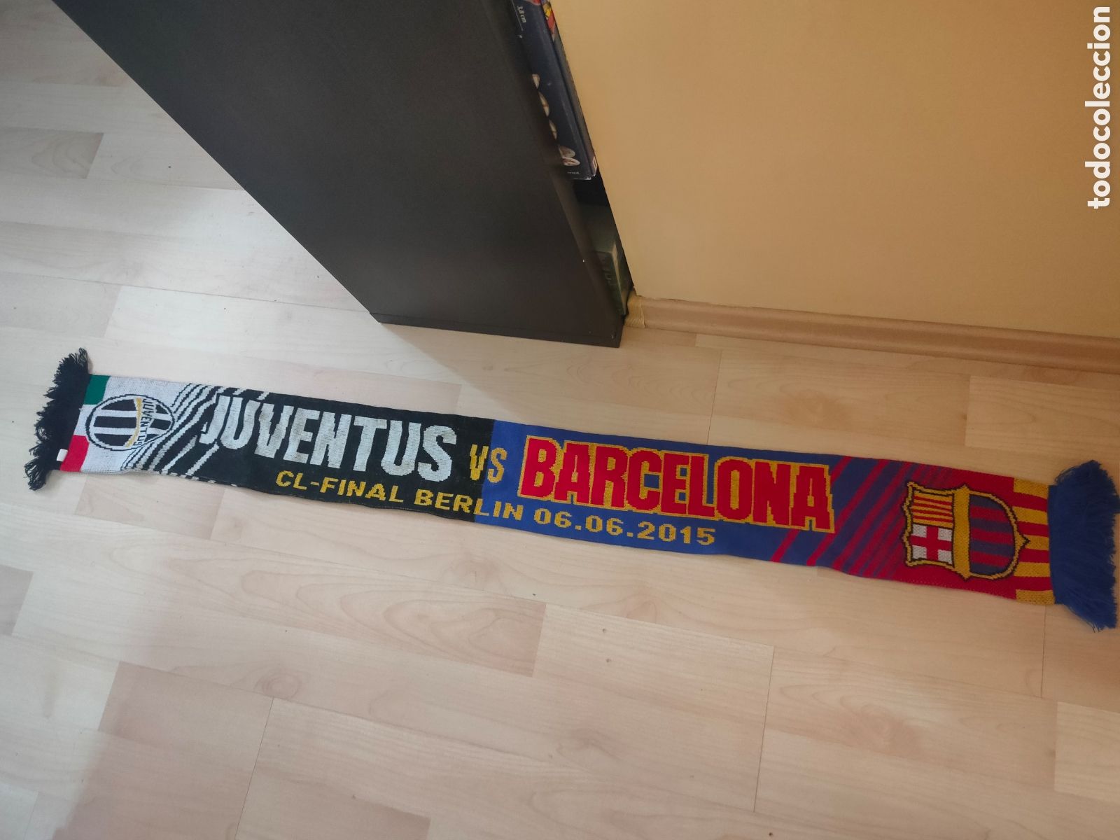 Sammelleidenschaft Sport: BUFANDA SCARF BARCELONA & JUVENTUS FINAL CHAMPIONS 6.6.2015 BERLIN